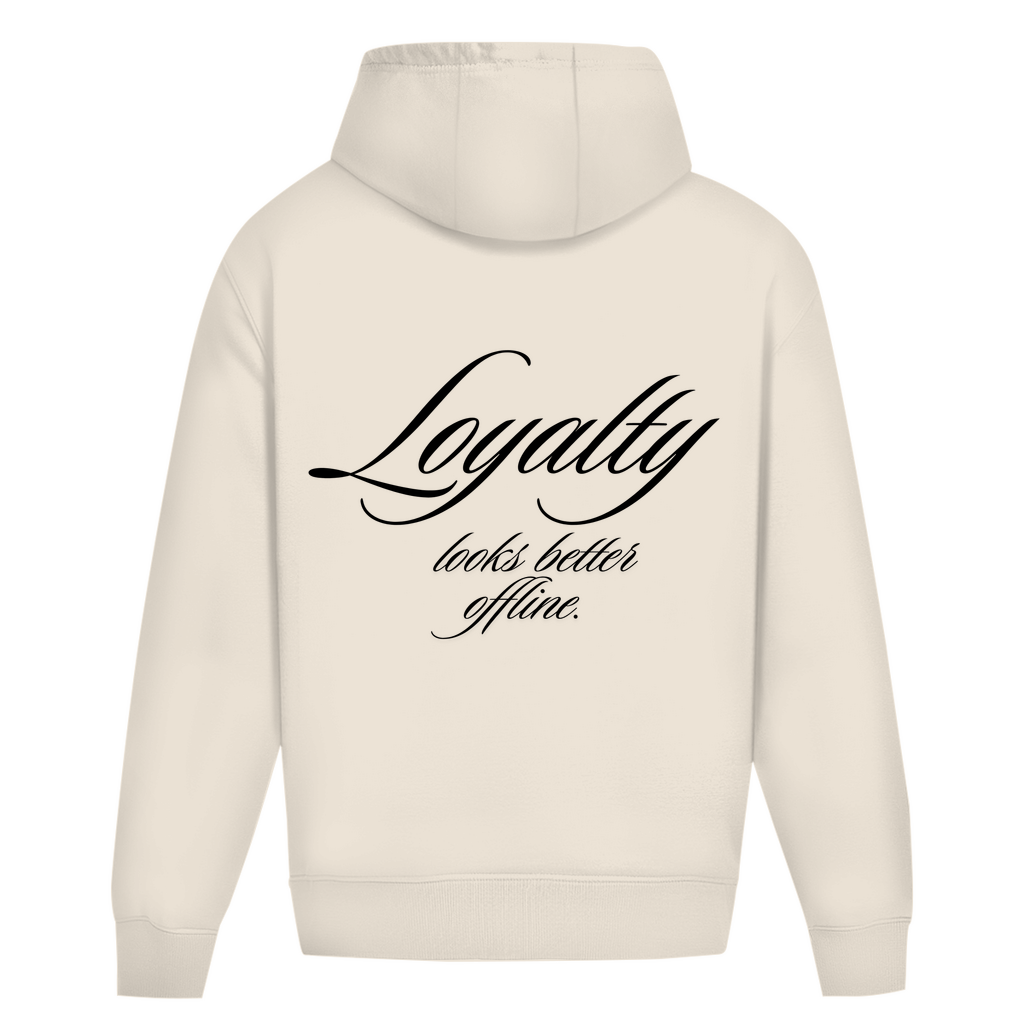 Oversize Hoodie Ohne Kordel Loyalty