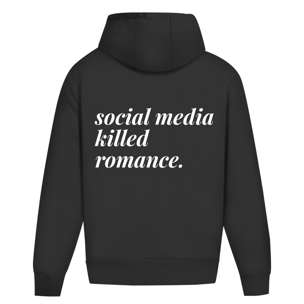 social media signatur - Oversized Hoodie