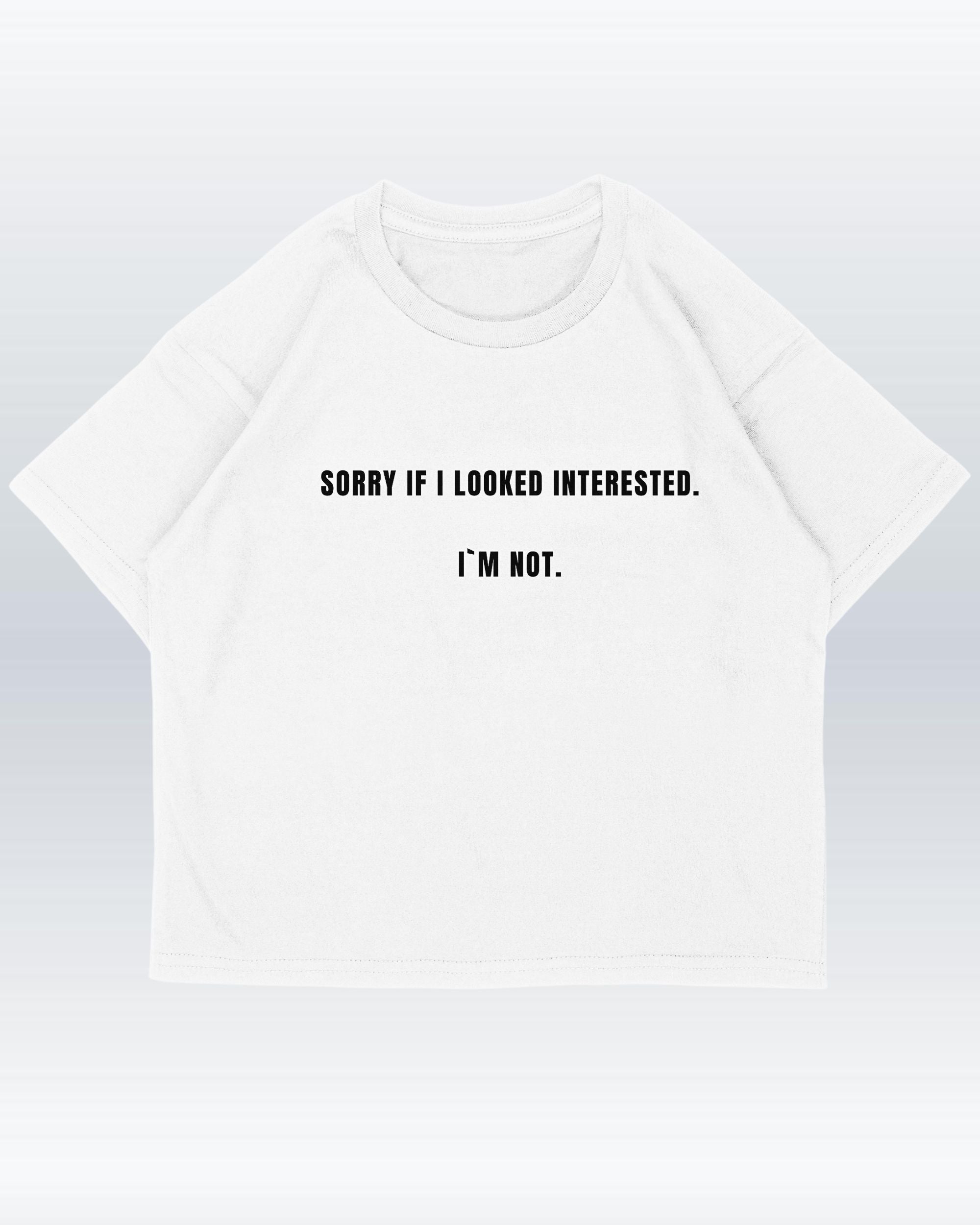 I'M NOT. - Oversized Shirt