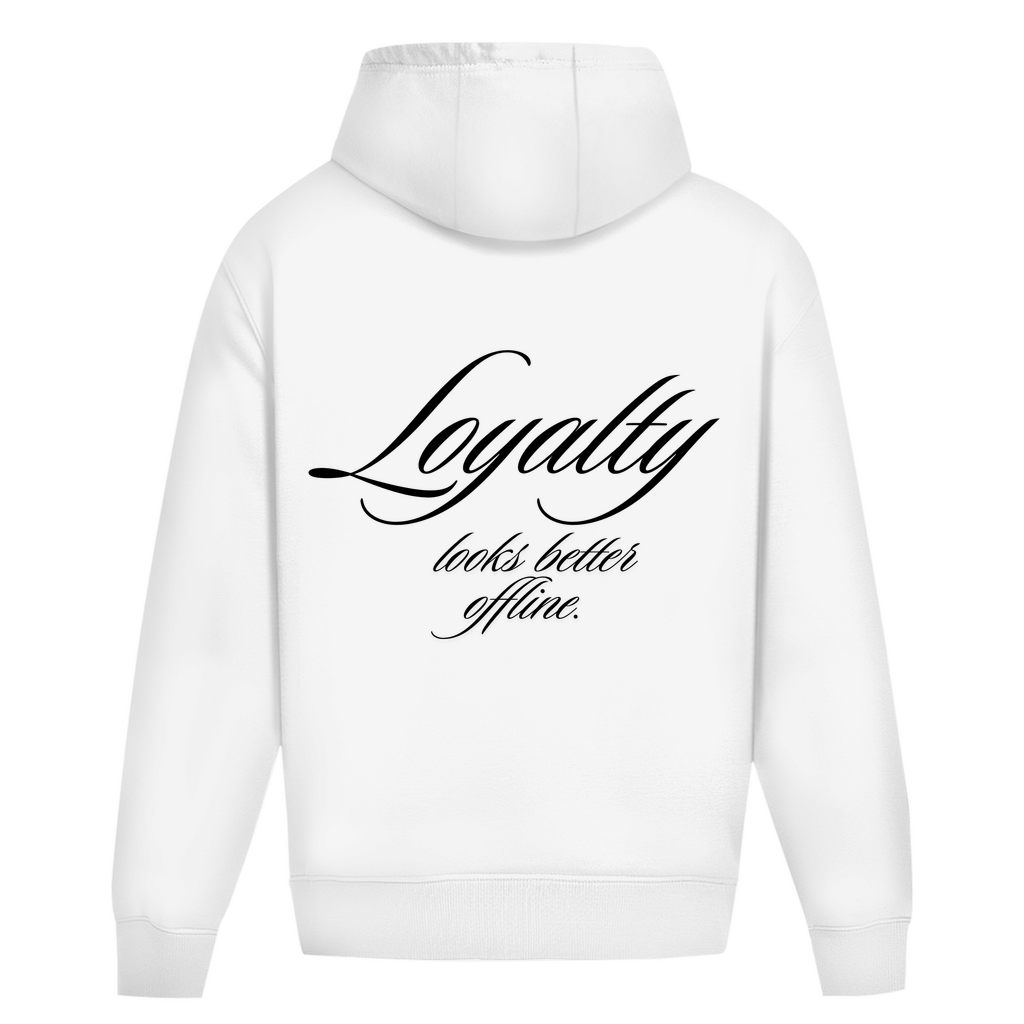 Oversize Hoodie Ohne Kordel Loyalty