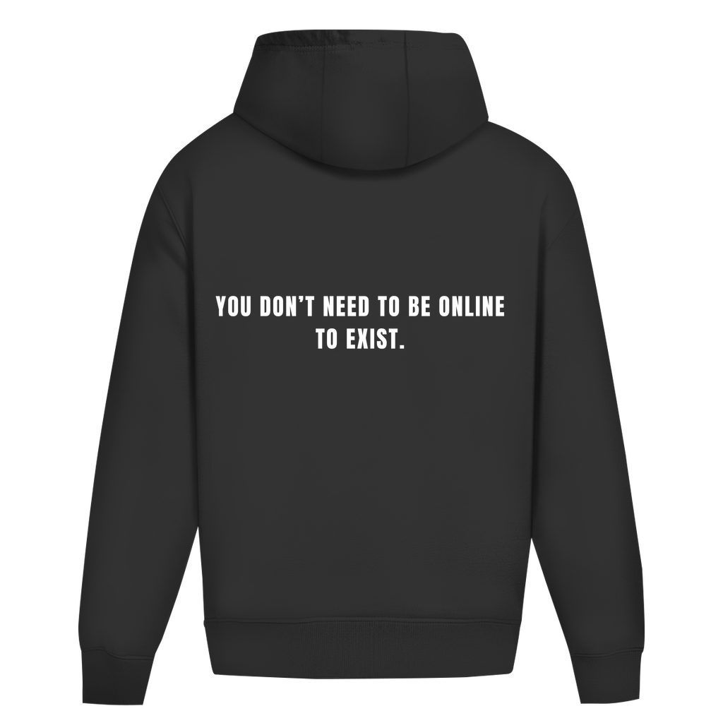you exist - Oversized Hoodie