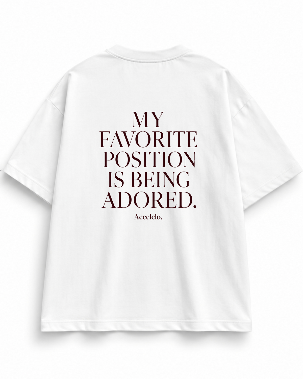 Favorite Position Black – Oversize T-Shirt