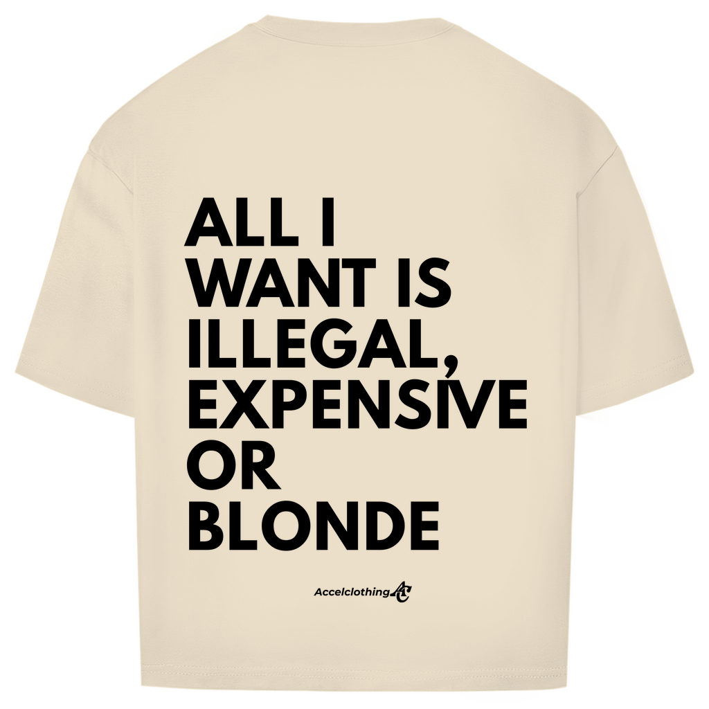 All I Want - Oversized Shirt