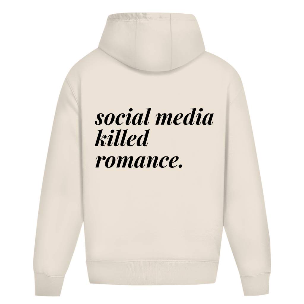 social media signatur - Oversized Hoodie