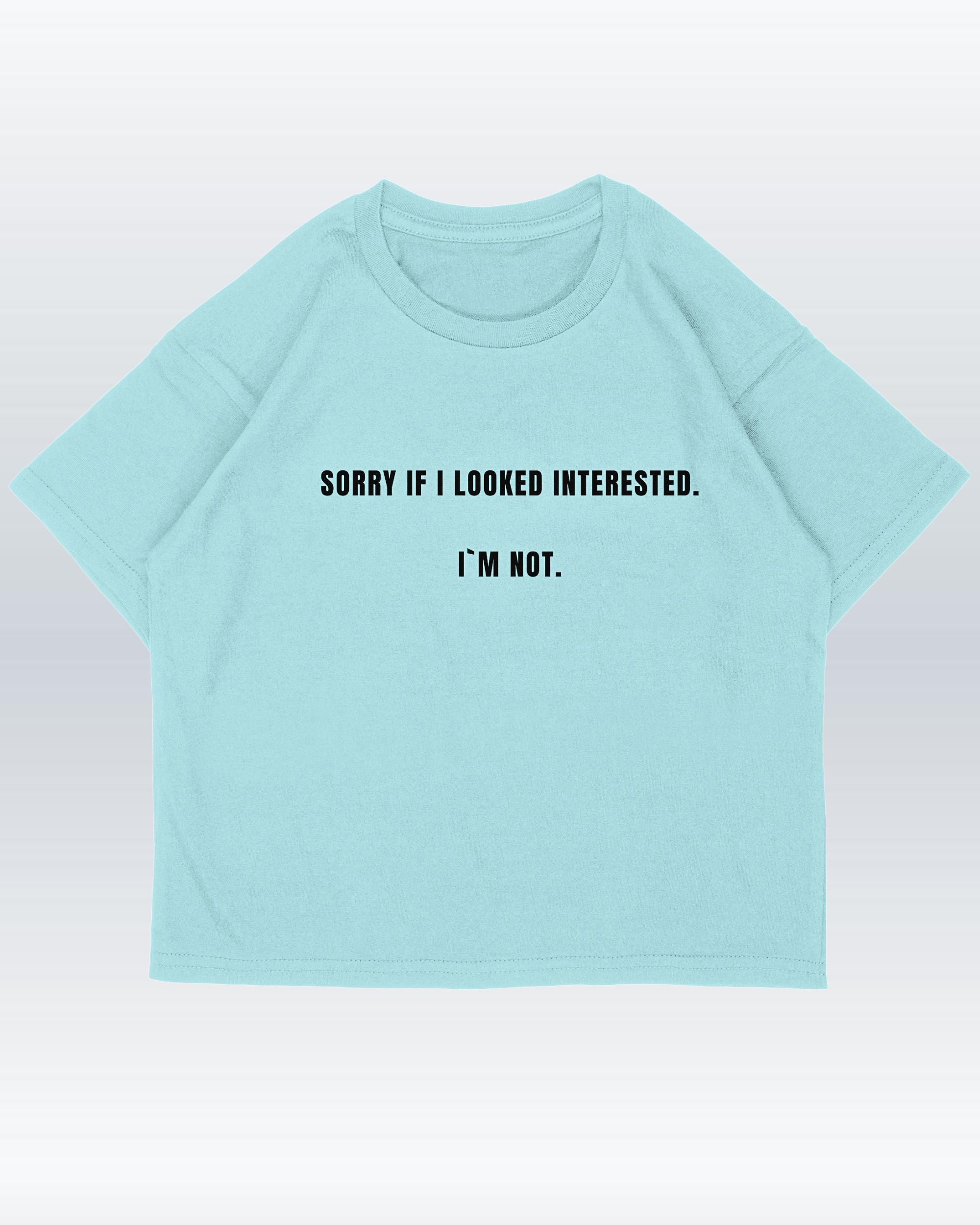 I'M NOT. - Oversized Shirt
