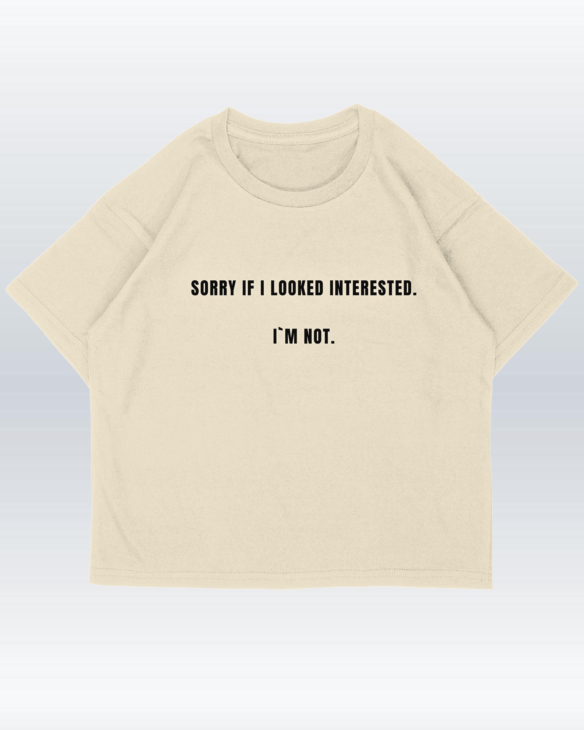 I'M NOT. - Oversized Shirt
