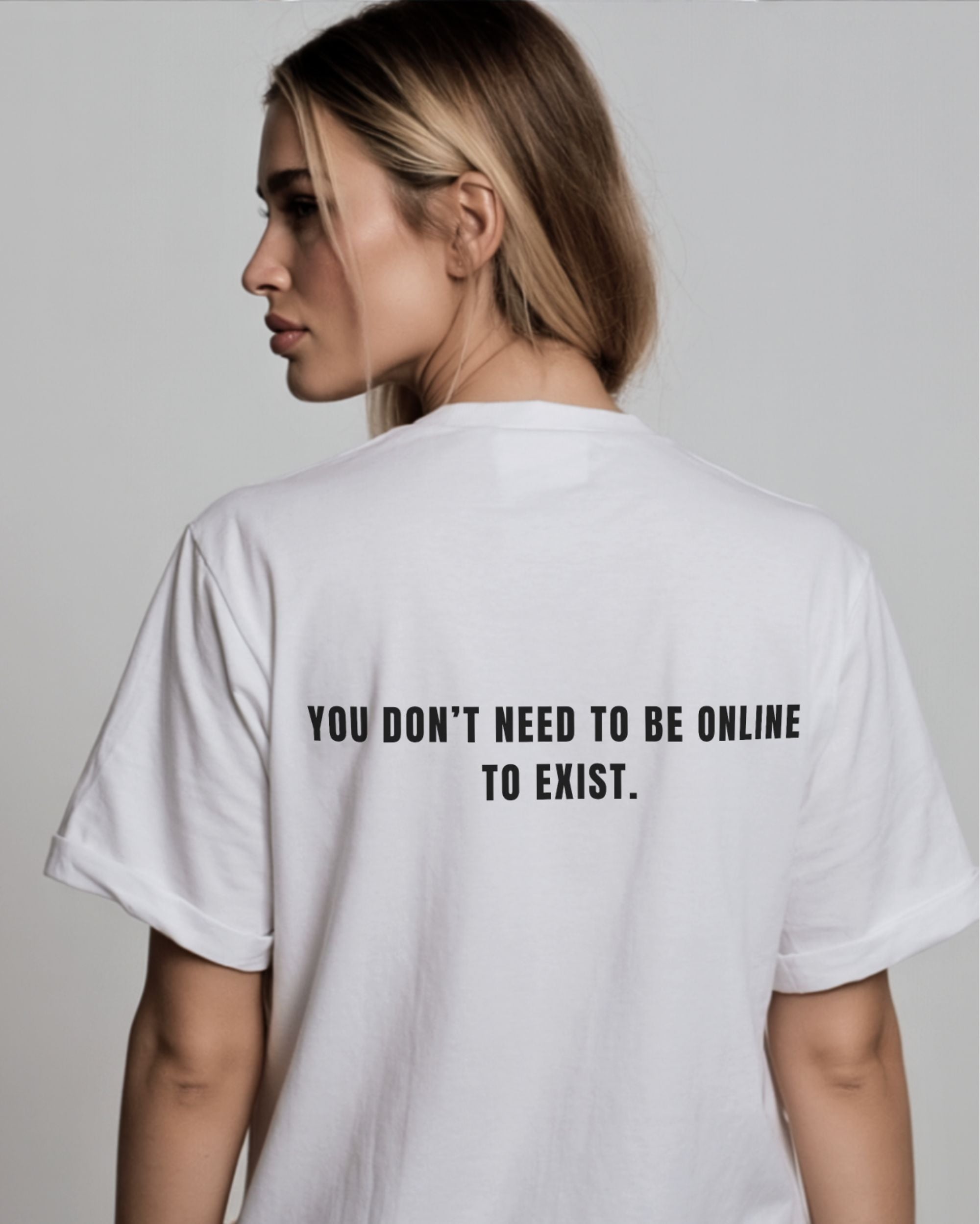 you exist - Oversize T-Shirt
