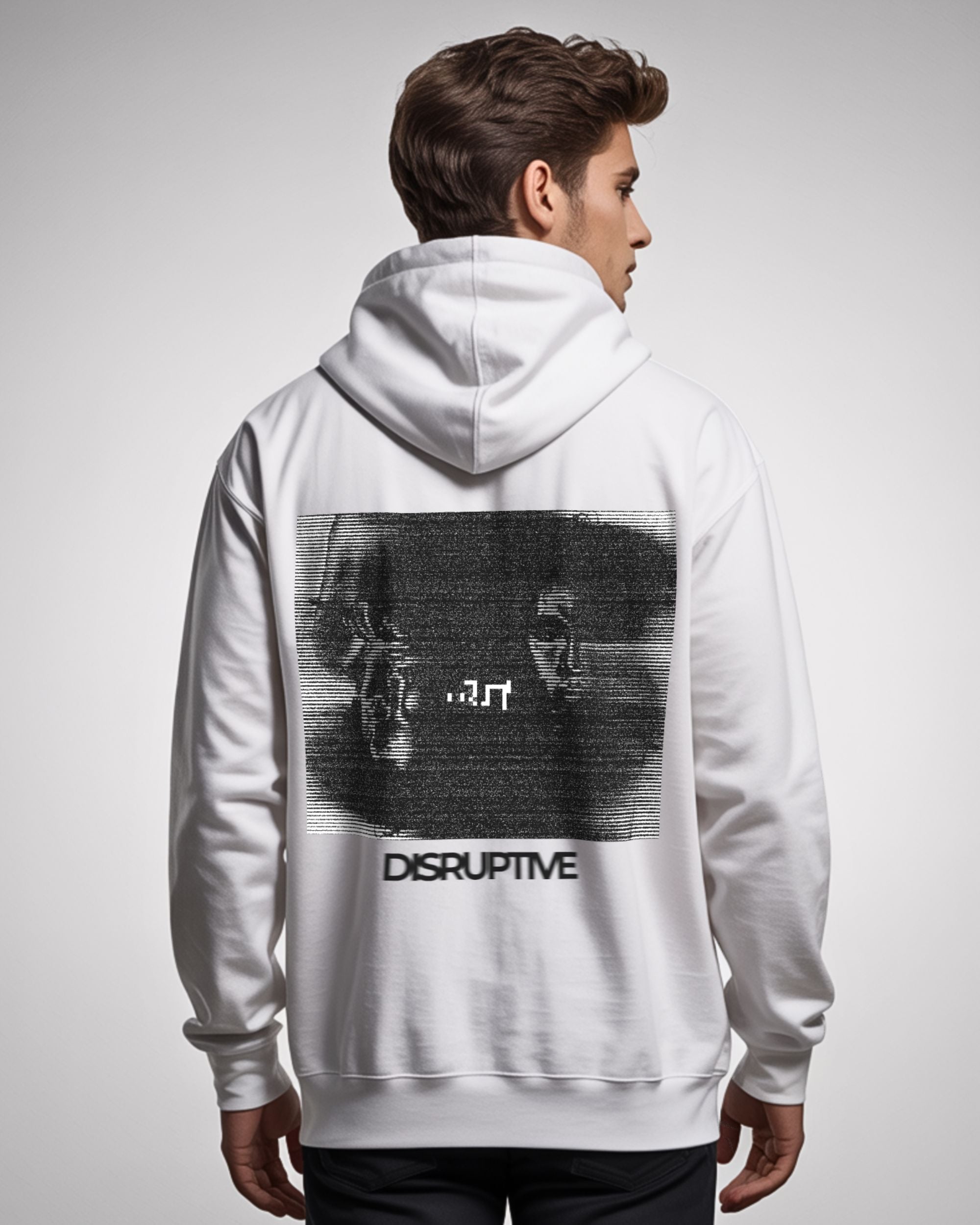 Blurred Faces Hoodie