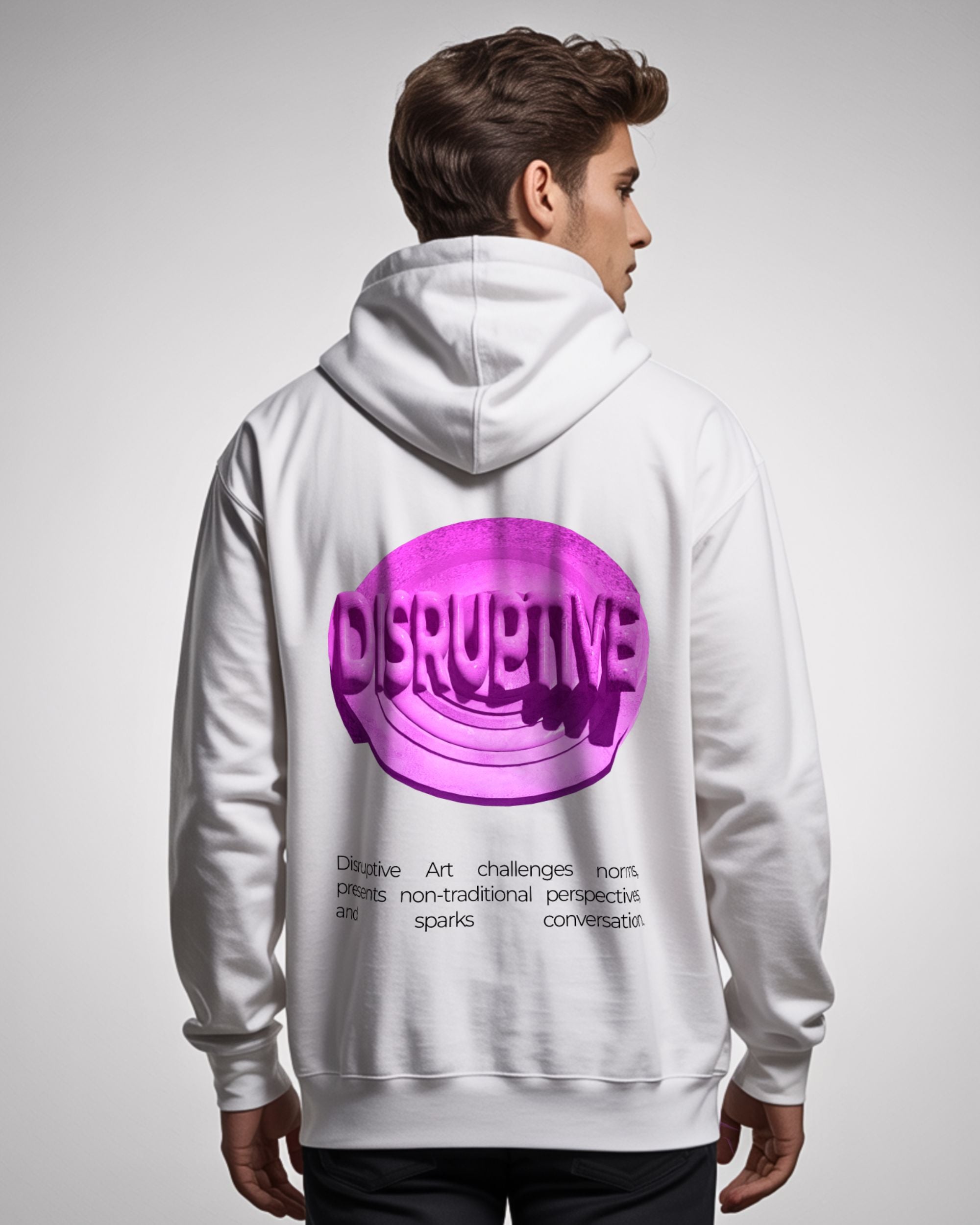 Ellipse Hoodie blau