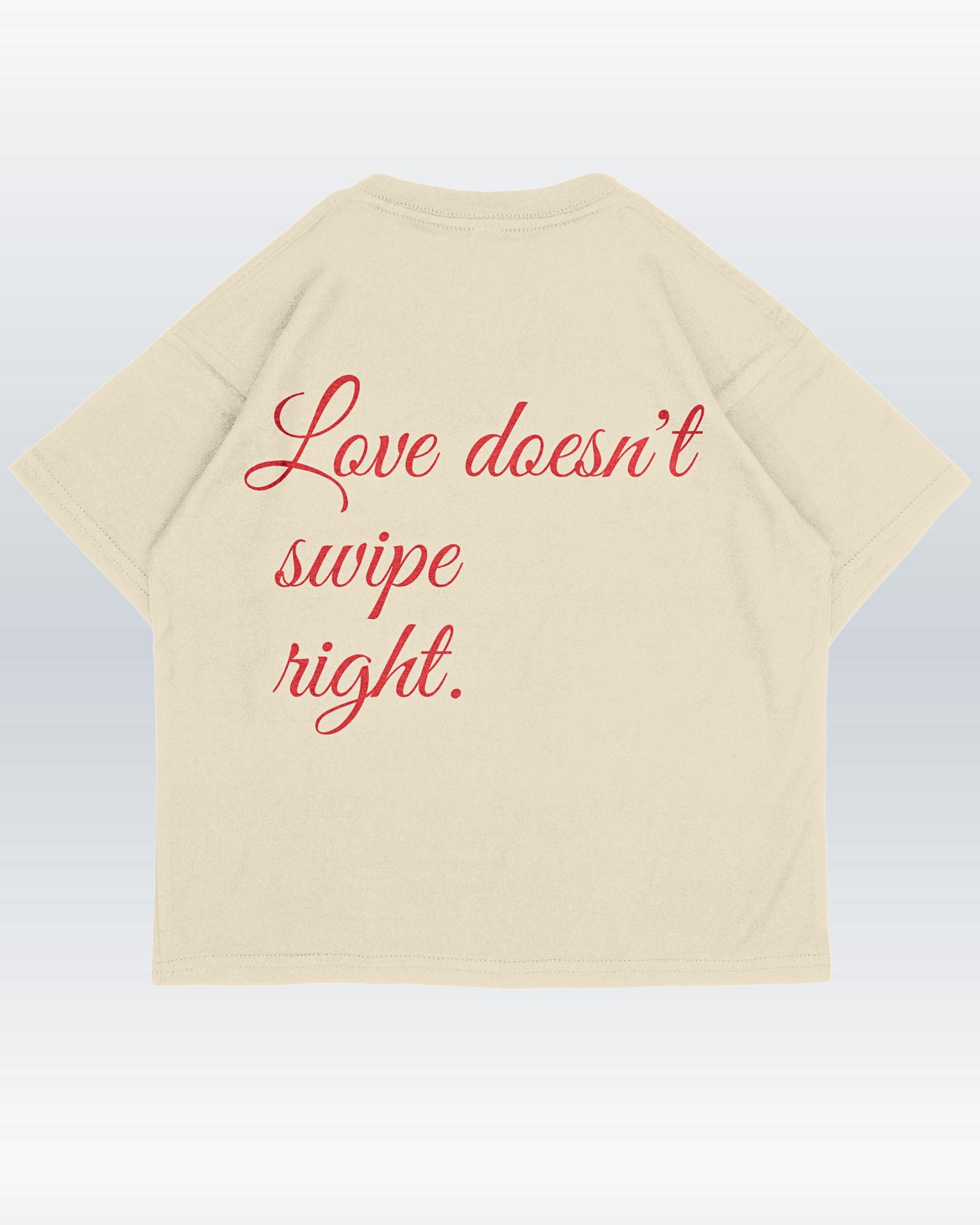 Love signatur - Oversized T-Shirt