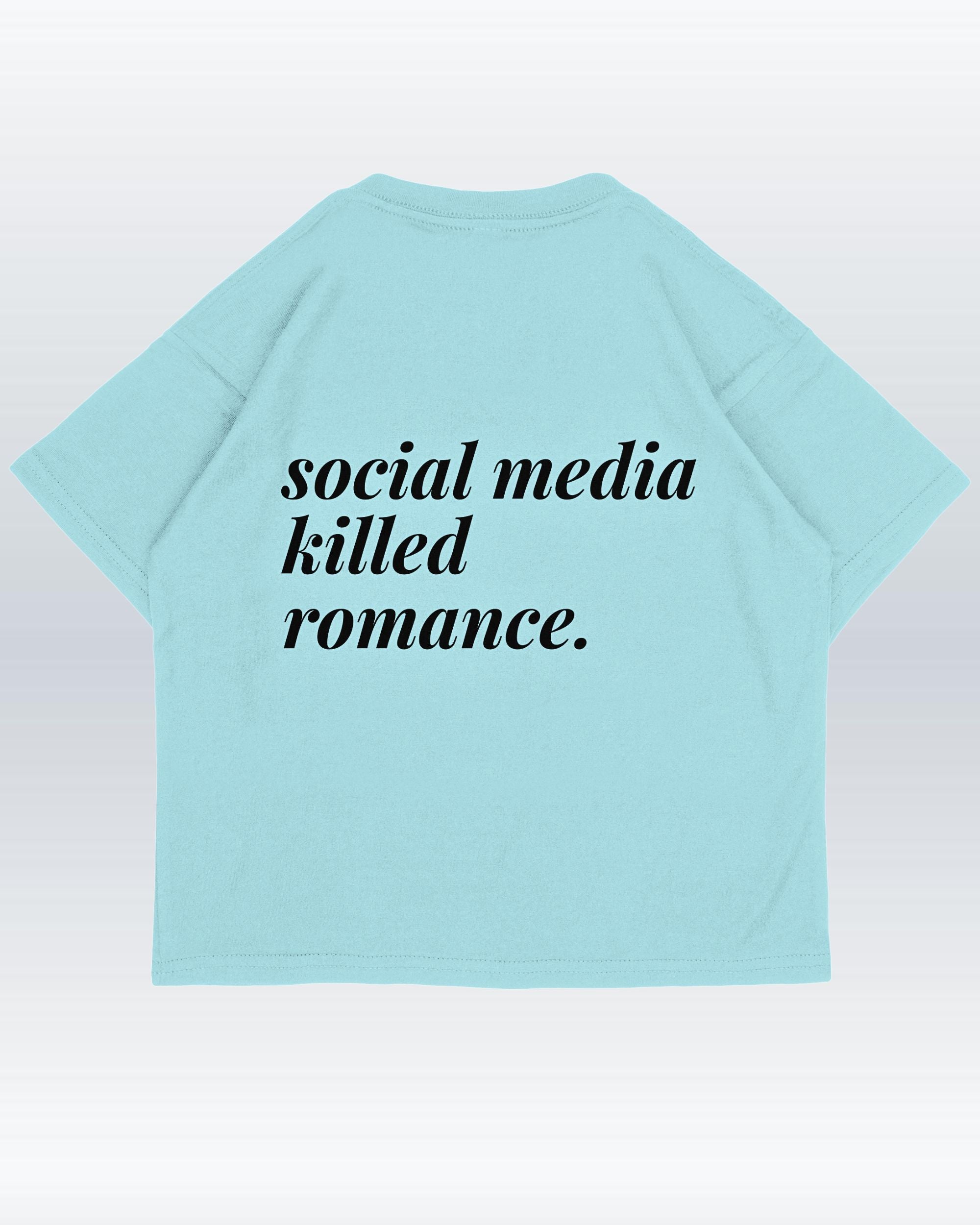 social media signatur - Oversized Shirt