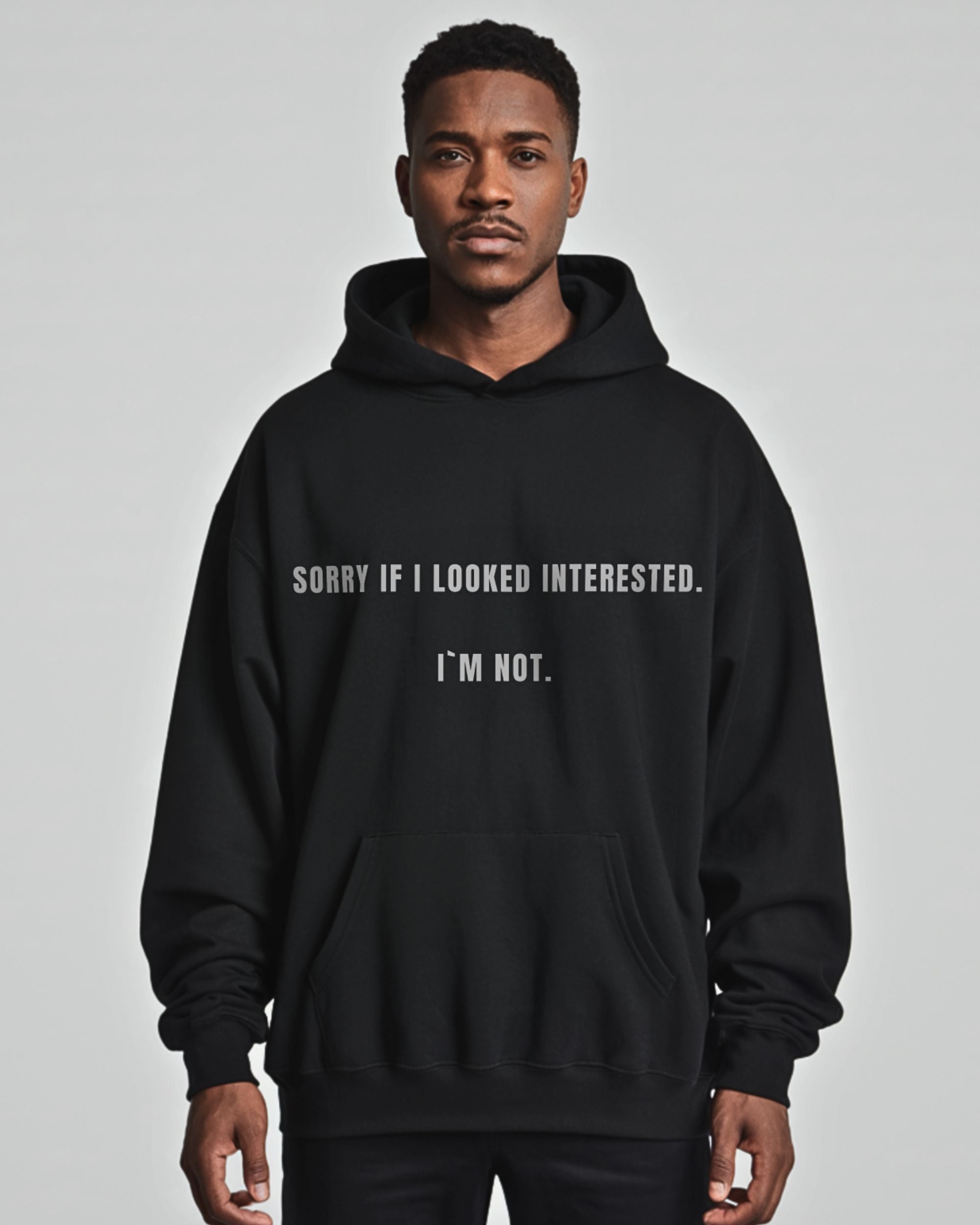 I'M NOT - Oversized  Hoodie