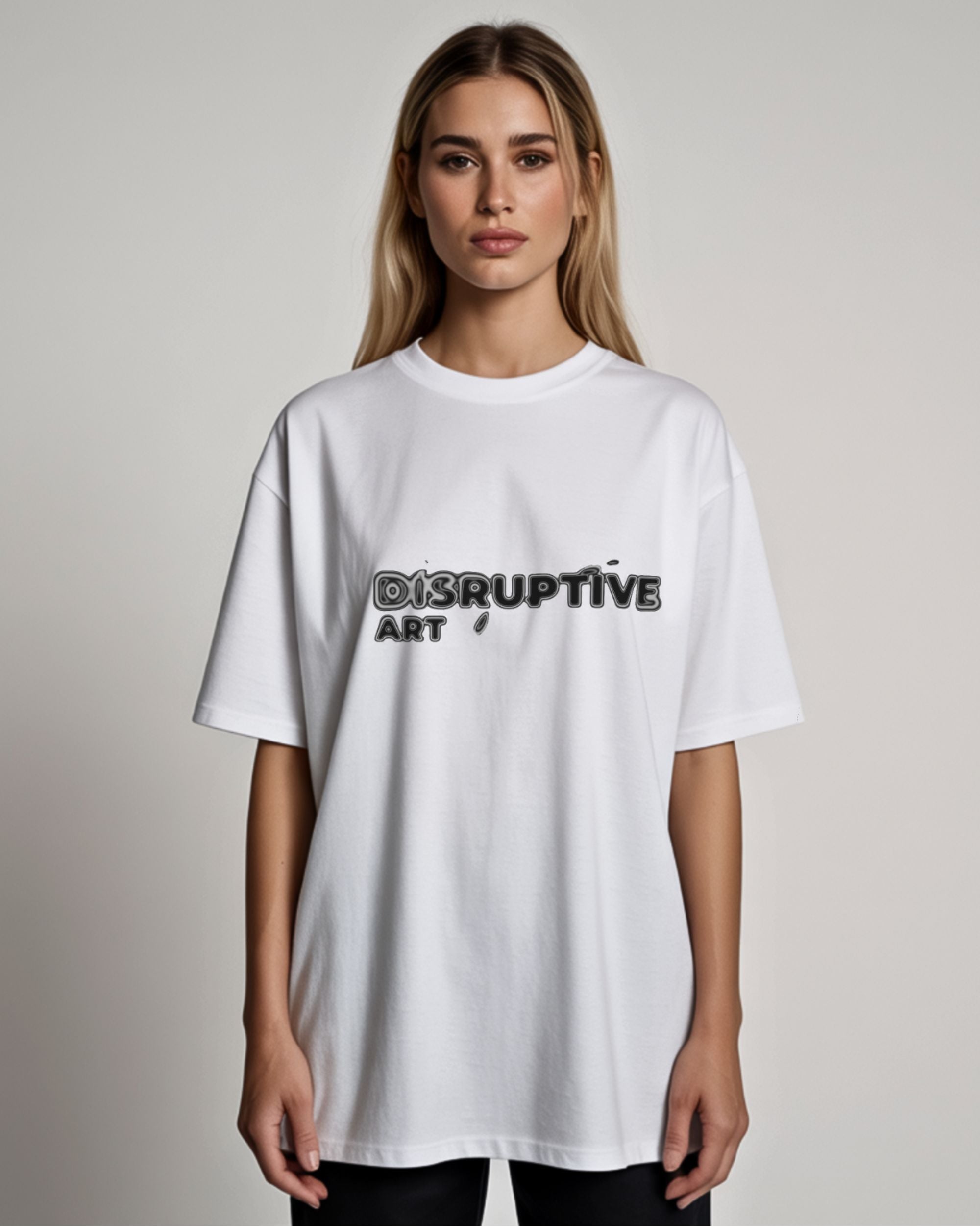 Distruptive Type oversized Shirt