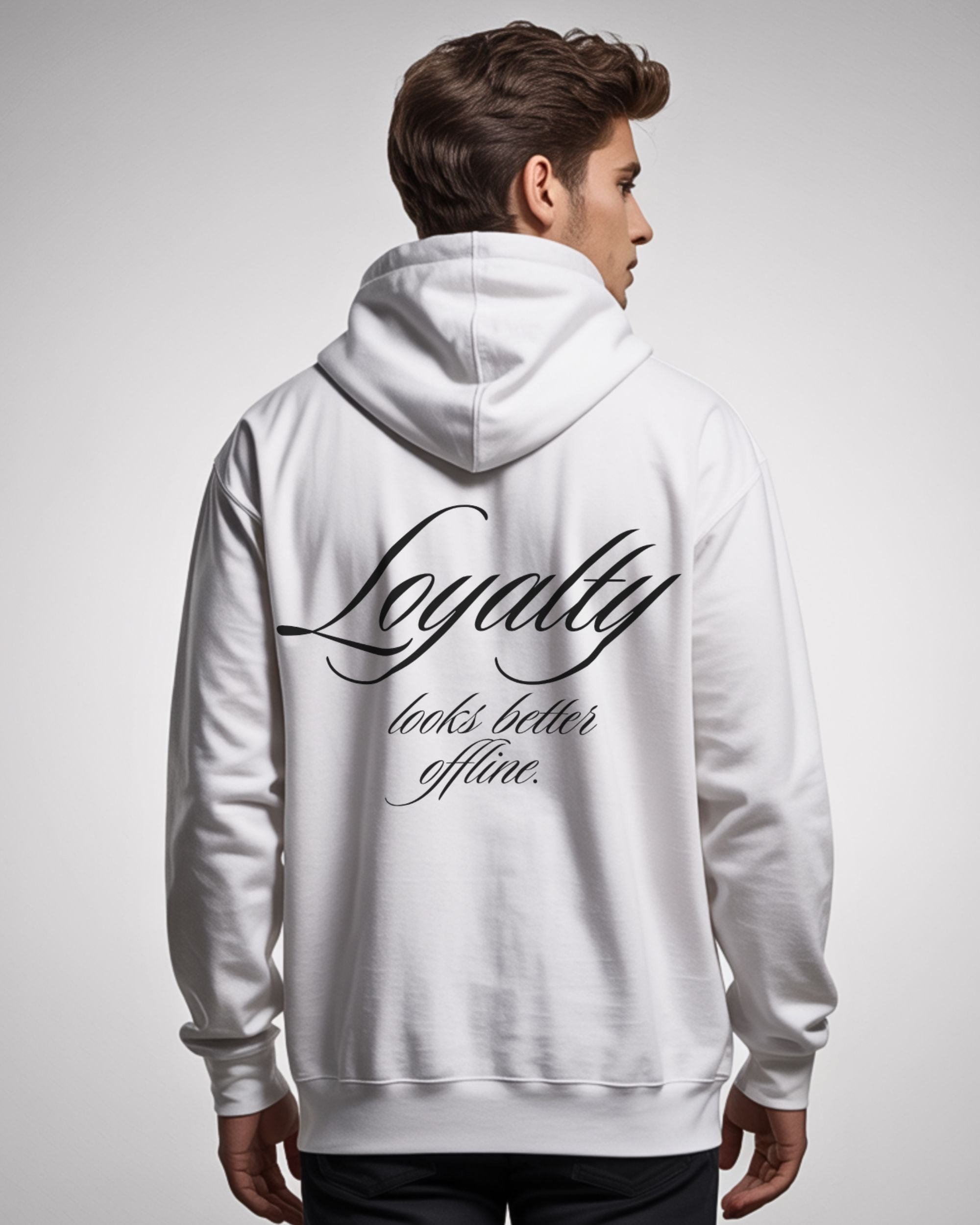 Love looks better offline. - Oversize Hoodie