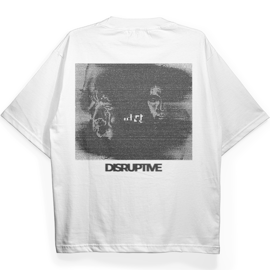 Blurred Faces oversized Shirt
