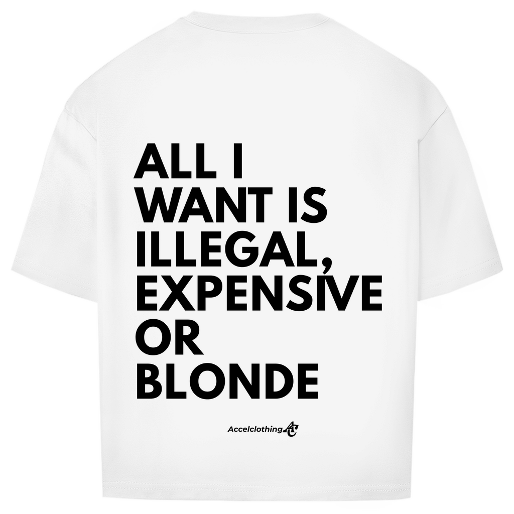 All I Want - Oversized Shirt