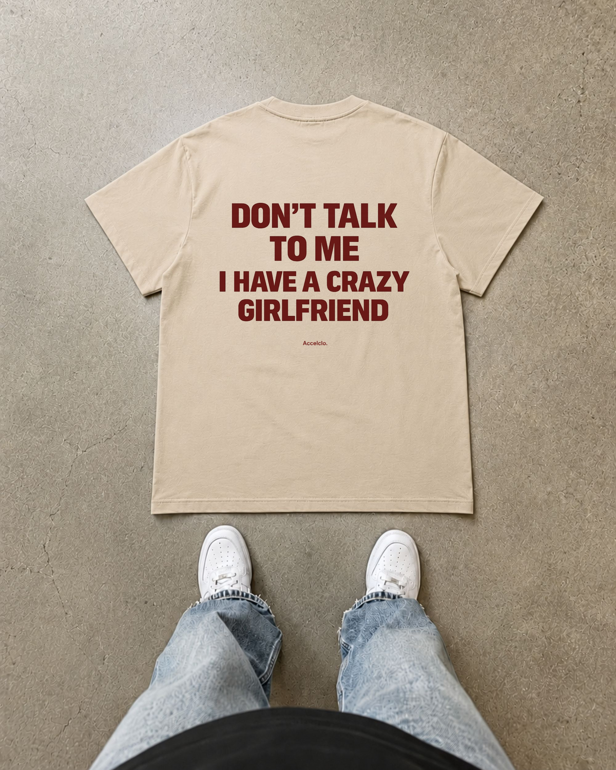 Crazy Girlfriend – Oversize T-Shirt