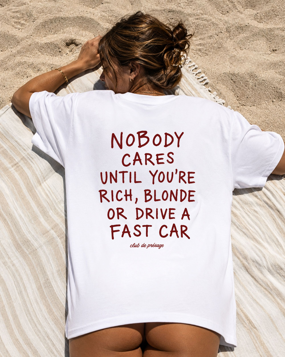 Nobody Cares – Oversize T-Shirt