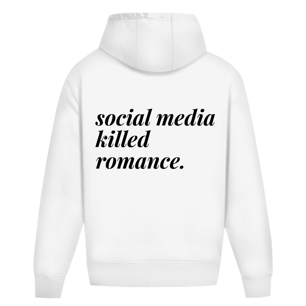 social media signatur - Oversized Hoodie